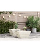 vidaXL Градински маси 2 бр 60x60x30 см импрегнирана смърчова дървесина