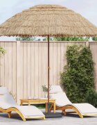vidaXL Градински парасол 255 x 255 x 255 см Полипропилен и полиестер
