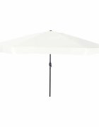 vidaXL Градински парасол Пясък 394 x 394 x 248 см Полиестер и стомана