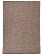 vidaXL Градински плоскотъкан килим 160x230 см кафяв