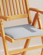 vidaXL Градински подложки за седалка 2 бр 45x45x2 см квадратни