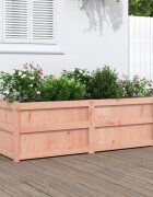 vidaXL Градински сандък 150x50x50 см дугласко дърво масив