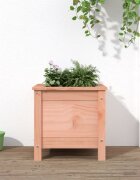 vidaXL Градински сандък 40x40x39 см дугласко дърво масив