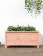 vidaXL Градински сандък 825x40x39 см дугласко дърво масив