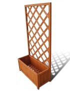vidaXL Градински сандък за цветя 70 x 30 x 135 см