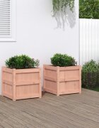 vidaXL Градински сандъци 2 бр дугласко дърво масив