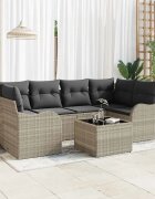 vidaXL Градински Софа Комплект 7 бр. 6-Брой места