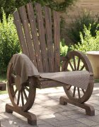 vidaXL Градински стол "Адирондак" чам масив