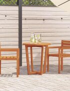 vidaXL Градински столове 2 бр. 50x53x80 см масивна акация