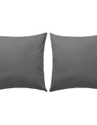 vidaXL Градински възглавници 2 бр 45x45 см сиви