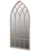 vidaXL Градинско готическо огледало арка 50x115 см за открито/закрито