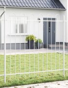 vidaXL Градска ограда BOXTEL 4 бр. 68 x 08 м Бяло