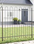vidaXL Градска ограда BOXTEL 5 бр. 85 x 15 м Сив