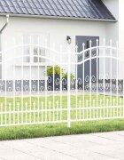 vidaXL Градска ограда KAMPEN 240 x 166 см Прахово покритие стомана