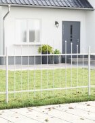 vidaXL Градска ограда WOERDEN 170 x 140 см Прахово боядисана стомана