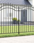 vidaXL Градска ограда WOERDEN 240 x 190 cm Прахово покритие стомана