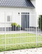 vidaXL Градска ограда WOERDEN 3 бр. 170 x 215 см Бяло