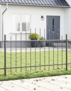 vidaXL Градска ограда WOERDEN 4 бр. 170 x 140 см Сив