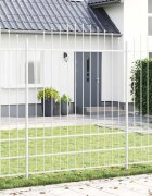 vidaXL Градска ограда WOERDEN 4 бр. 170 x 225 см Бяло
