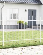 vidaXL Градска ограда WOERDEN 4 бр. 68 x 1 м Бяло