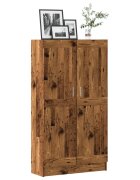 vidaXL grāmatu plaukts veca koka 825x305x150 см инженерно дърво