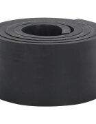 vidaXL Гумен кант за снегорин черен 150x8x1 см