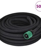 vidaXL Гумен маркуч за напояване съединител ½ инча – 50 м.