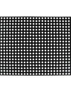 vidaXL Гумена изтривалка 16 мм 80x120 см
