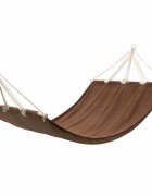 vidaXL Хамак с дървени летви 210 x 150 см кафяв