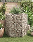 vidaXL Хексагонален габион повдигната леха 100x90x100 cм