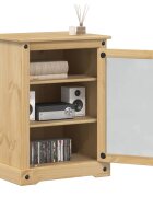 vidaXL HiFi шкаф Corona 60x50x82 см бор масив