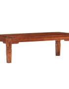 vidaXL Холна маса 110x50x35 см масивна акациева дървесина