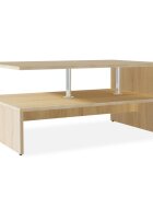 vidaXL Холна маса инженерно дърво 90x59x42 см дъб