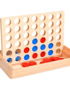vidaXL Игра 4 в ред 24x15x4 см масивно дърво