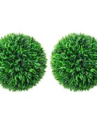 vidaXL Изкуствени топки чемшир 2 бр 38 см