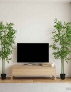 vidaXL Изкуствено бамбуково дърво 4 бр. Зелено 60 x 18 x 190 см