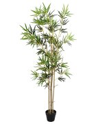 vidaXL Изкуствено бамбуково дърво Зелено 755 x 18 x 175 см