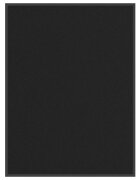 vidaXL Изтривалка черна 80х120 см