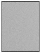 vidaXL Изтривалка сива 90x120 см