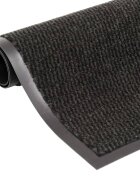 vidaXL Изтривалка тъфтинг 60x150 см черна