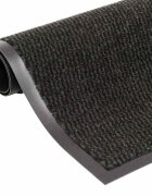 vidaXL Изтривалка тъфтинг 60x180 см черна