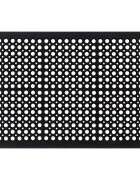 vidaXL Изтривалка за врата правоъгълна 60x90 см гума