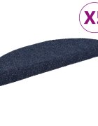 vidaXL Изтривалки за стълби самозалепващи се 5 бр. 65x21x4 см сини полукръгли големи