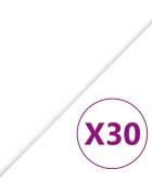 vidaXL Кабелен канал 15x10 мм 30 м PVC