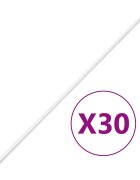 vidaXL Кабелен канал 20x10 мм 30 м PVC