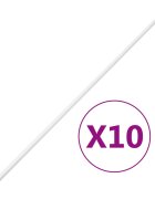 vidaXL Кабелен канал 25x16 мм 10 м PVC