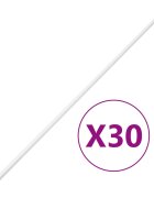vidaXL Кабелен канал 25x16 мм 30 м PVC