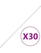 vidaXL Кабелен канал 25x25 мм 30 м PVC