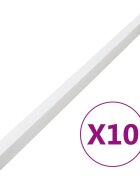 vidaXL Кабелен канал 40x40 мм 10 м PVC
