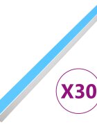 vidaXL Кабелен канал самозалепващ 60x60 мм 30 м PVC